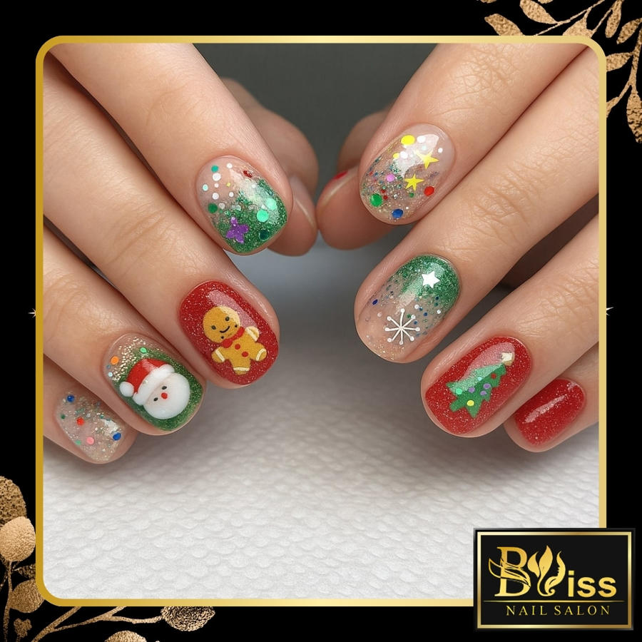 Christmas nail collection